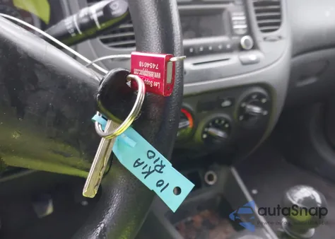 2010 Kia Rio from USA, damaged, VIN KNADH4A30A6678043